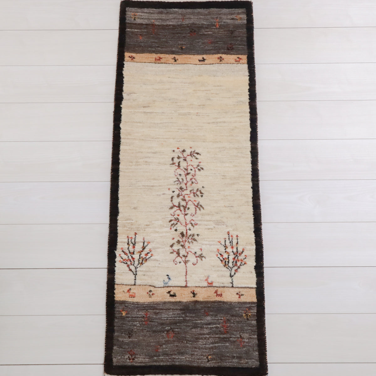 ギャッベ (カシュクリ) 139×54cm（HR-11819） – ふるさと納税専用WEB