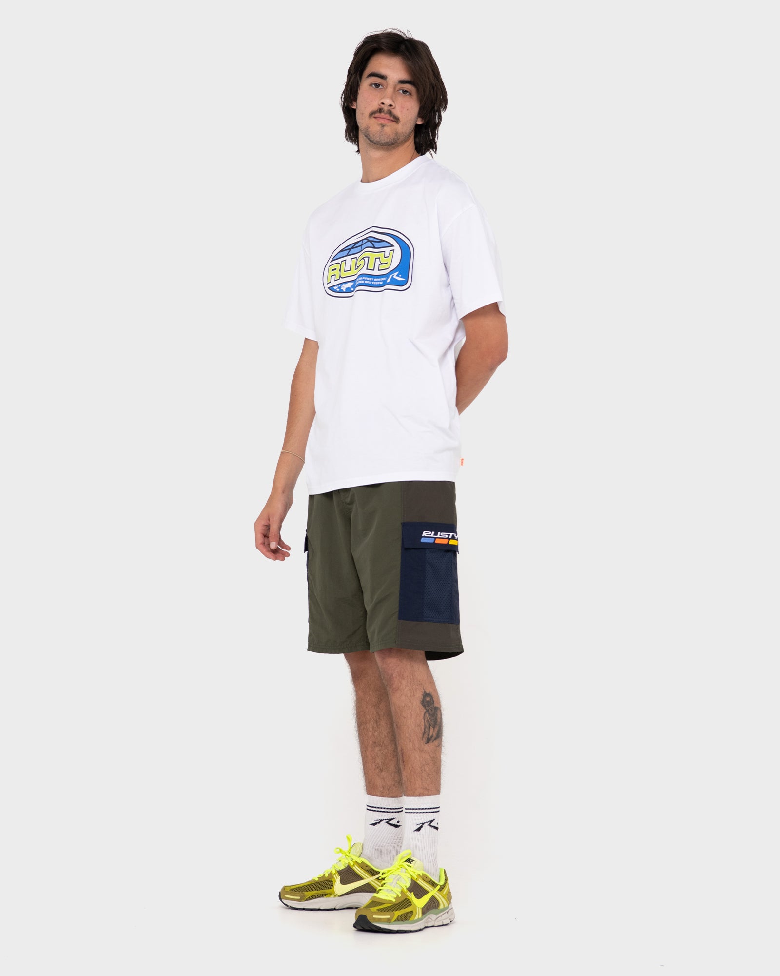 Boardshort Rusty Pick Pocket 21'' Oliva – RustyBrasil