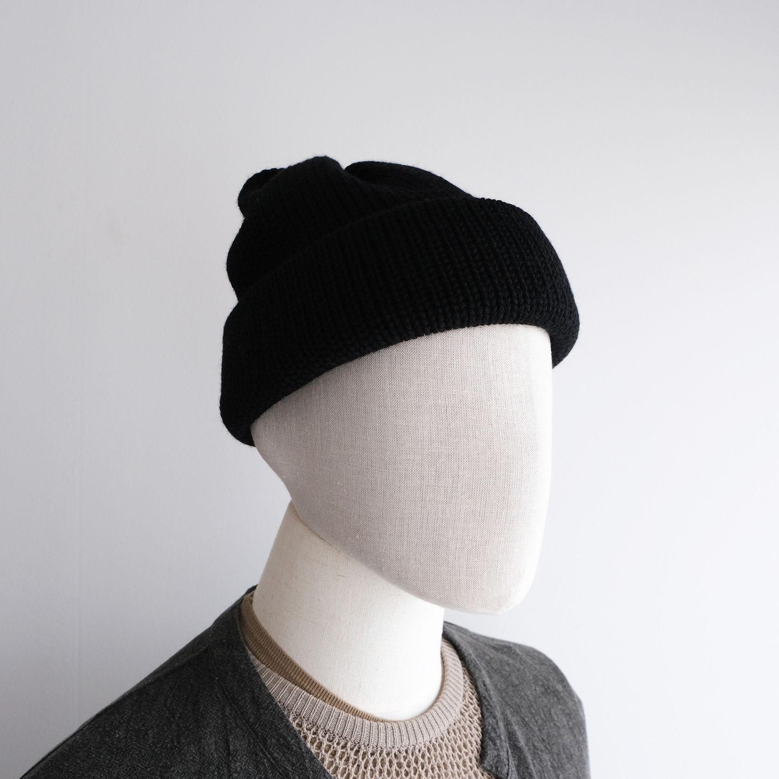 COMESANDGOES - Wool Standard Knit -ニットキャップ-（Black