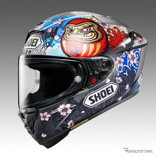SHOEI『X-Fifteen』マルケス選手モデルの新作は「モテギ」…日本GP限定