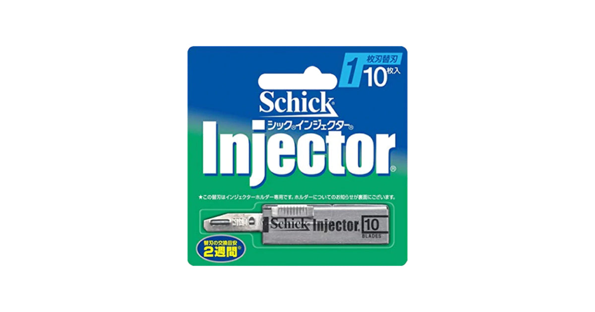 シック｜インジェクター 1枚刃 替刃 （10枚入）