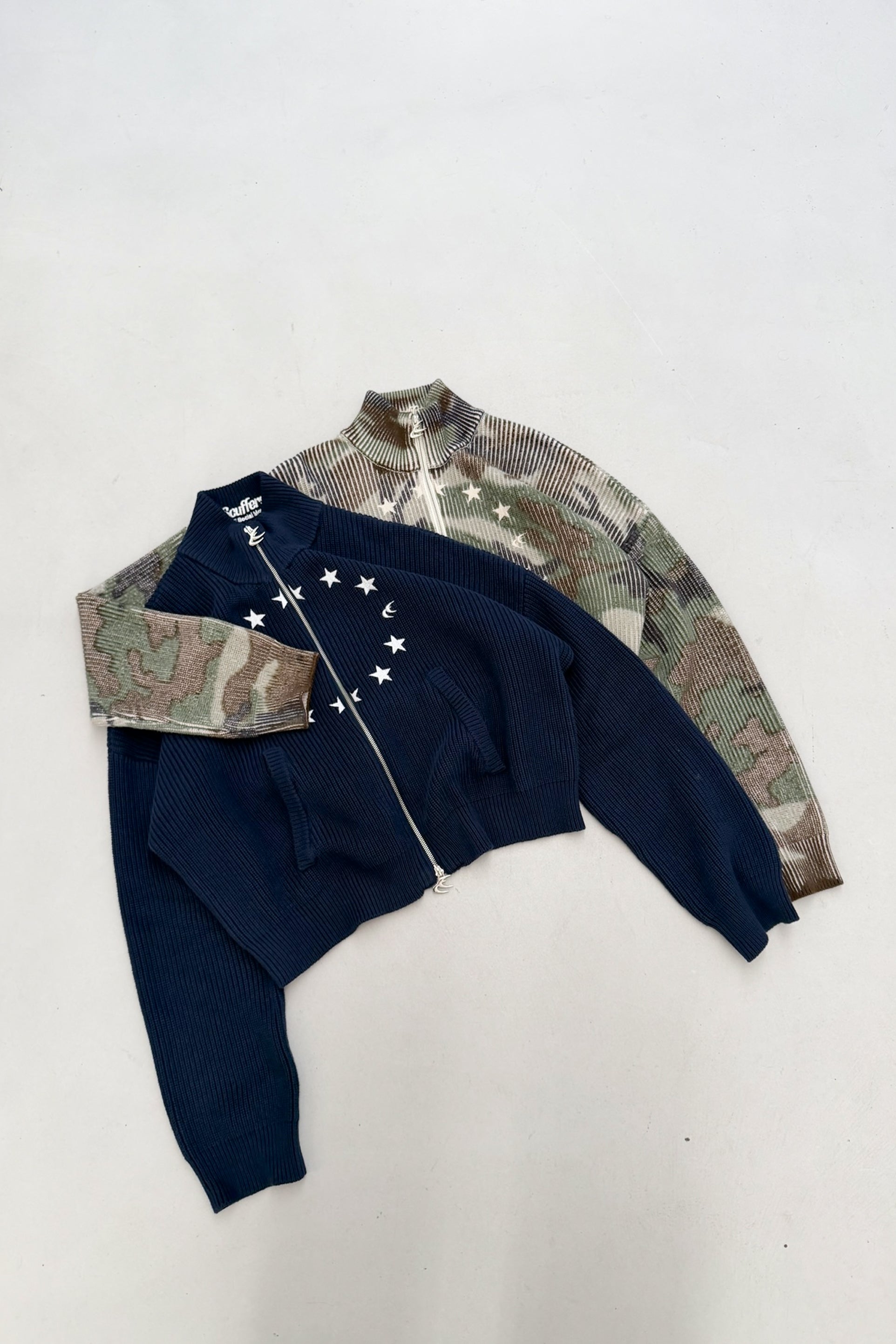 Ea Camo Knit Zipper – Scuffers