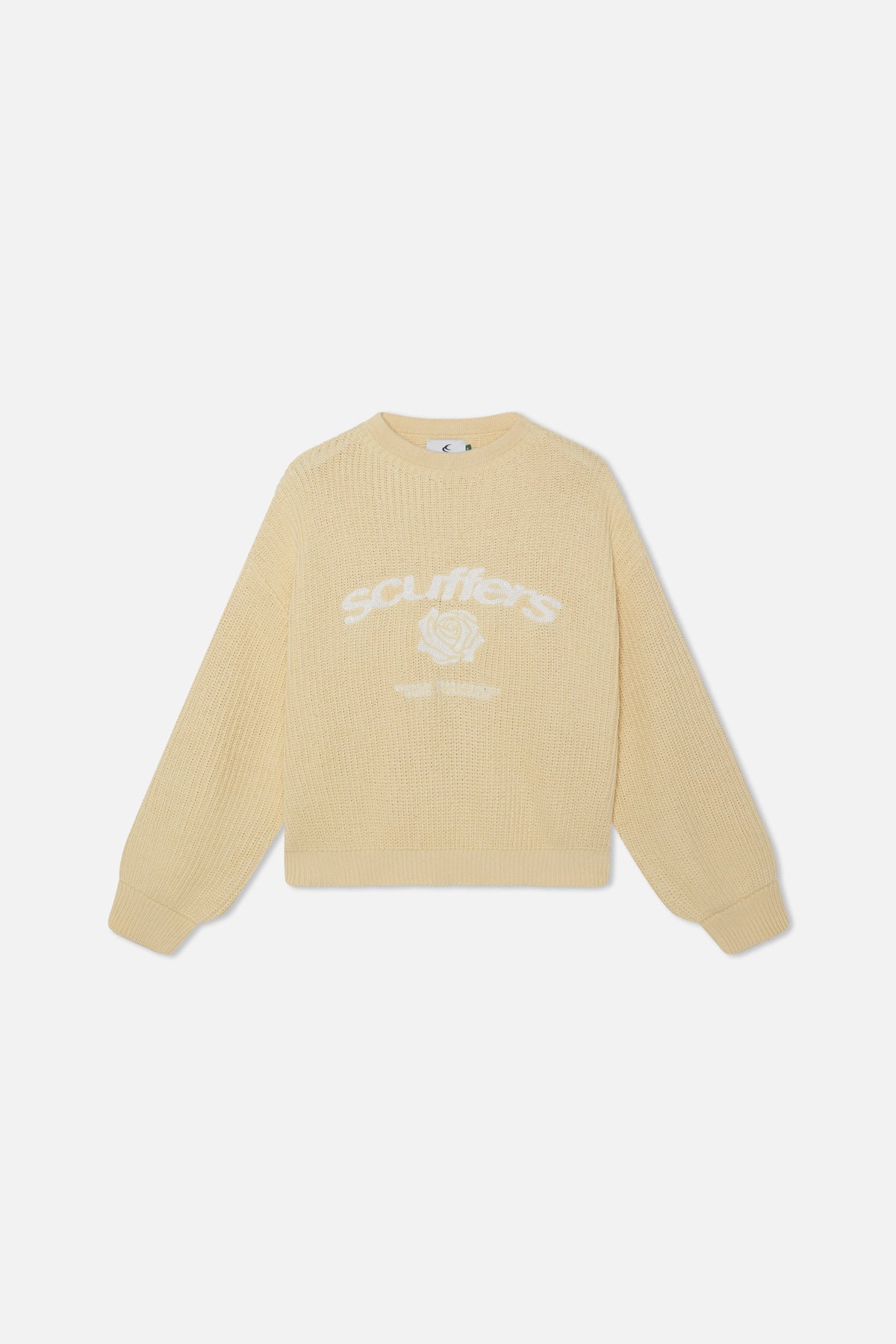 Rose Yellow Knit – Scuffers