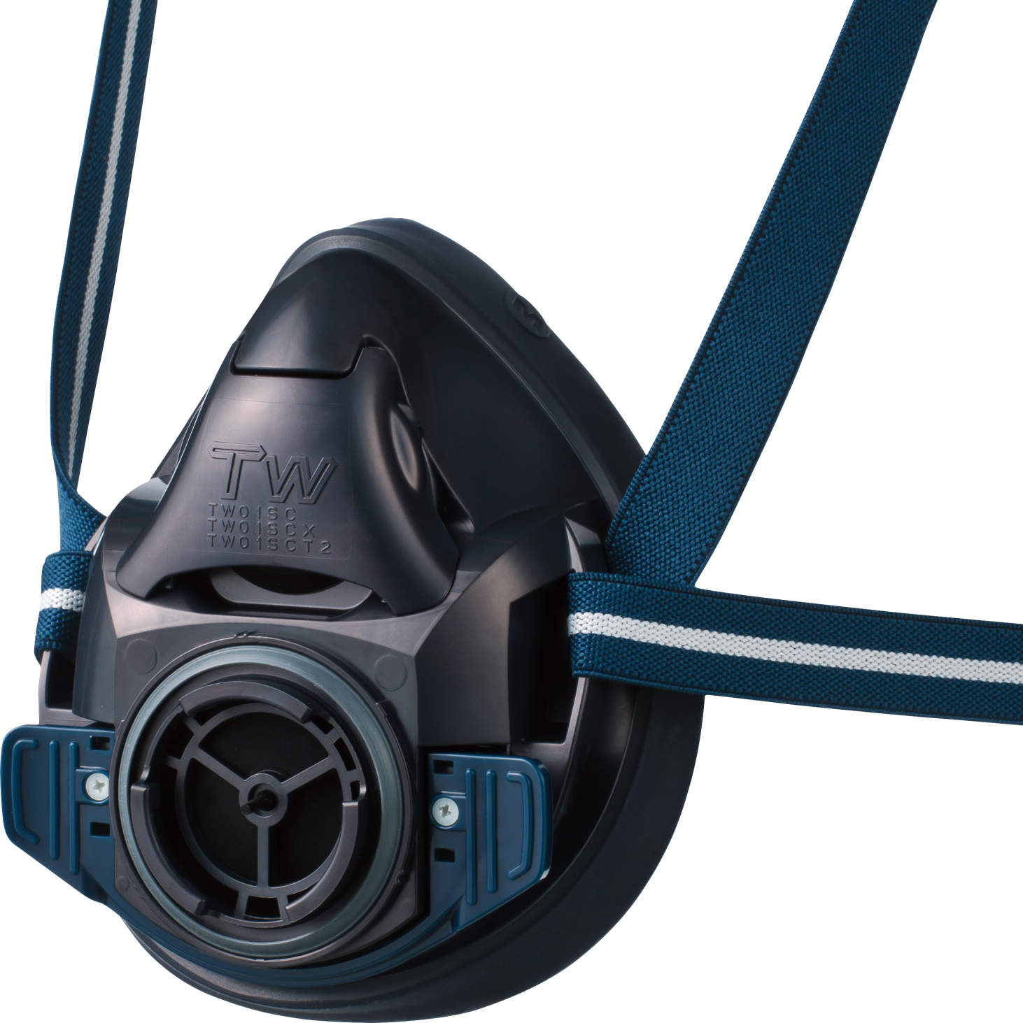 防じん・防毒マスク TW01SC ブラック Mサイズ｜総合的理化学