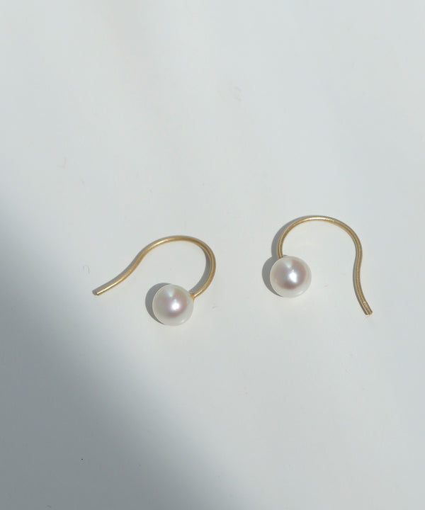 mimi33】パールフックピアス[K10][Basic]｜SANPO ONLINE(サンポー
