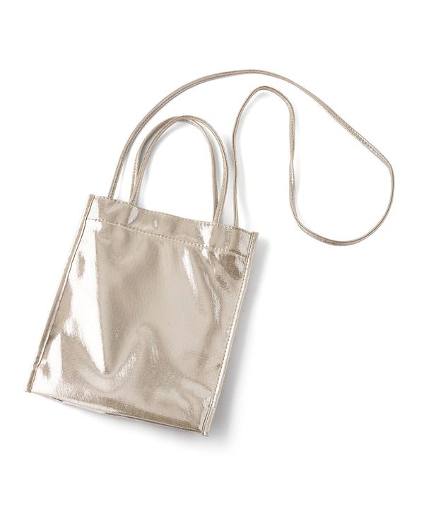 ANEMONE】メタリックショルダー2WAYサブバッグ[バンケット]｜SANPO