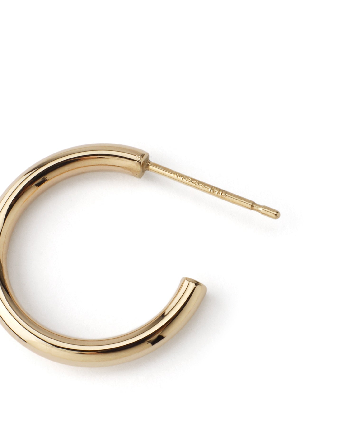 SIENA ROSE】パイプハーフフープピアス[M]｜SANPO ONLINE(サンポー