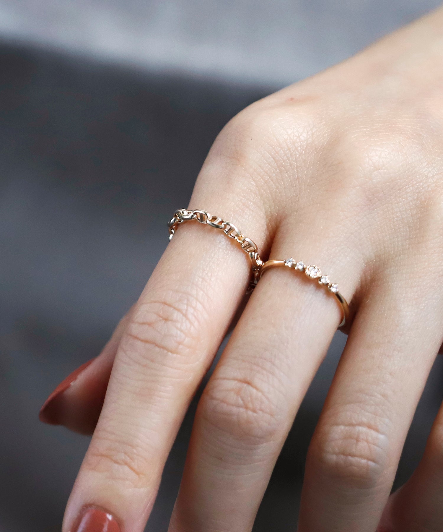 SIENA ROSE】チェーンリング[ロロマリーナ][K18]｜SANPO ONLINE