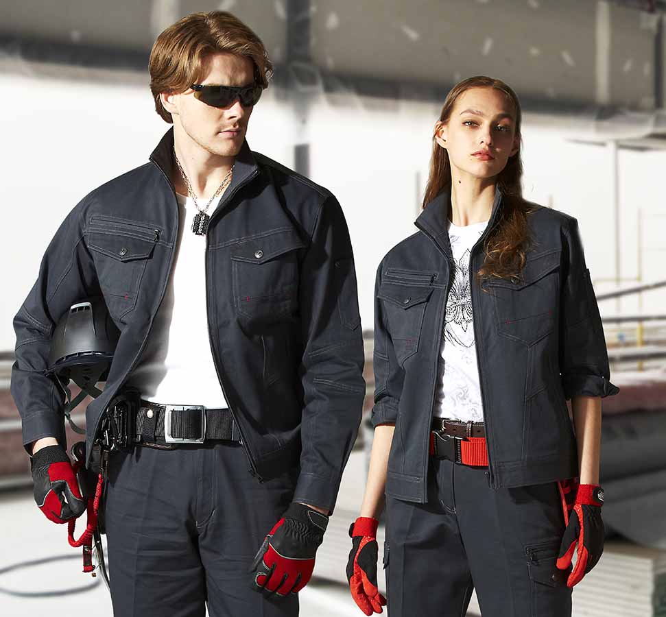 Z-DRAGON 71200 自重堂 綿100% 消臭 抗菌 ジャンパー【秋冬用】 - 作業