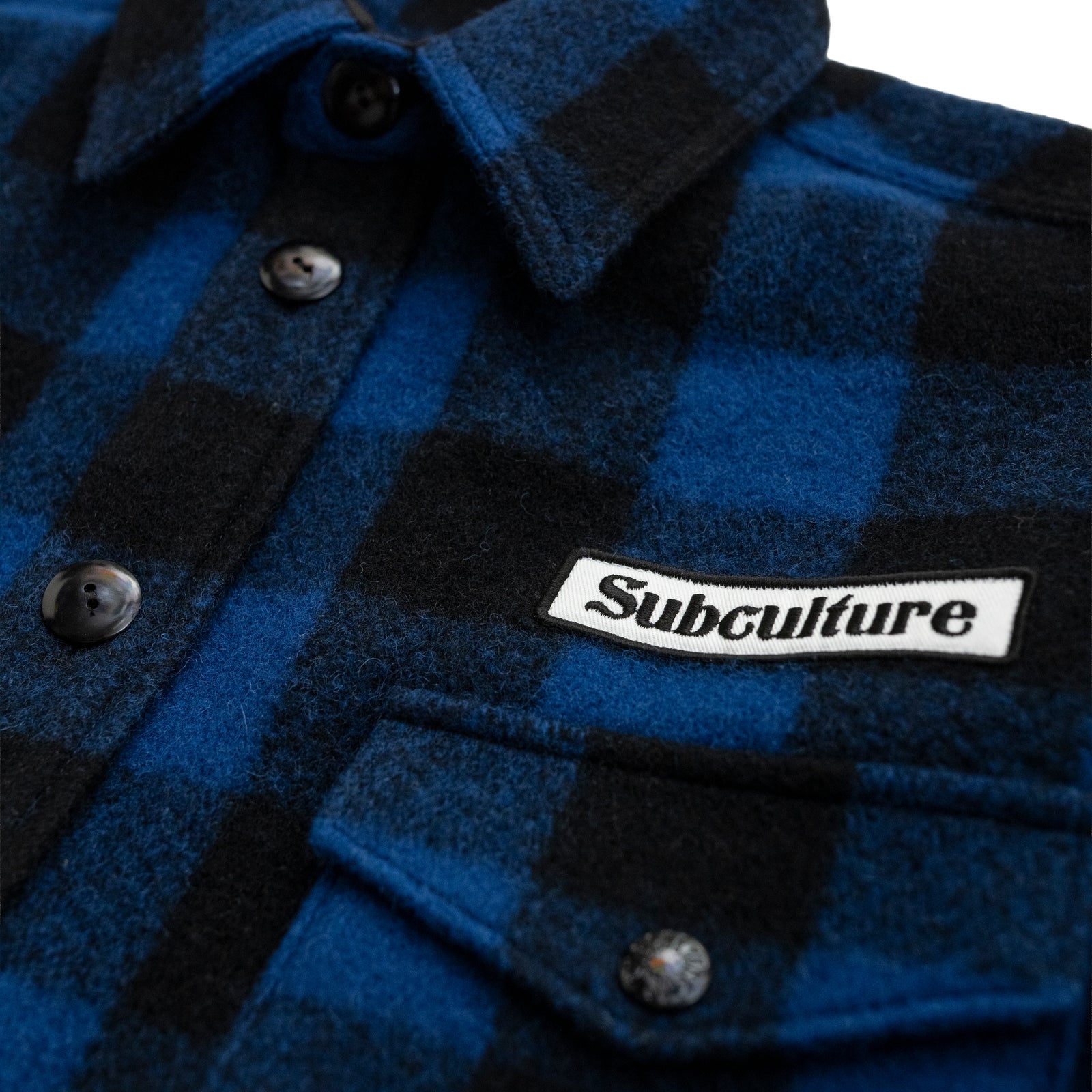 BUFFALO CHECK JACKET / BLUE CHECK – SC WEB STORE