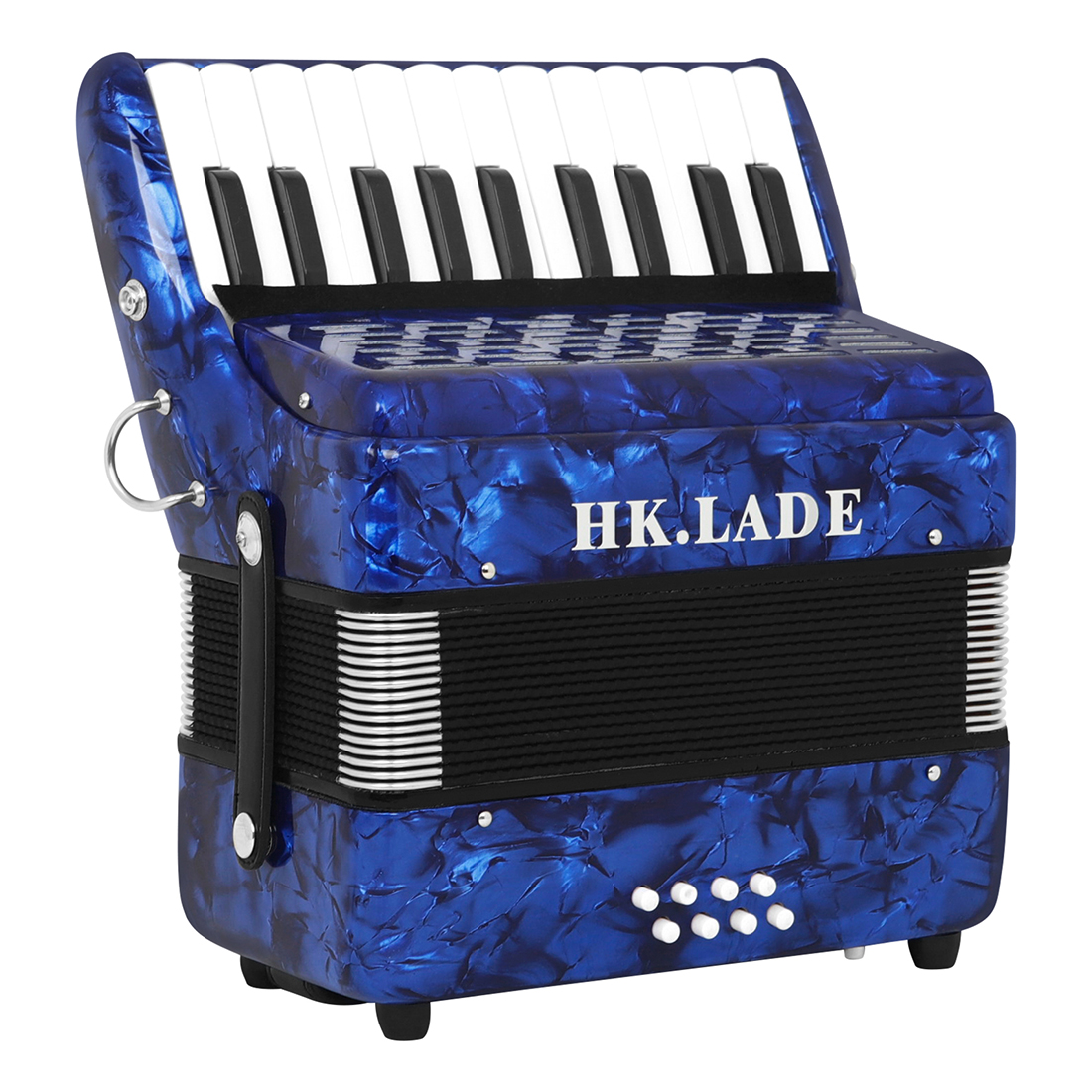 新型HK LADEブルーOEM ODM 22鍵8ベースキーボード楽器