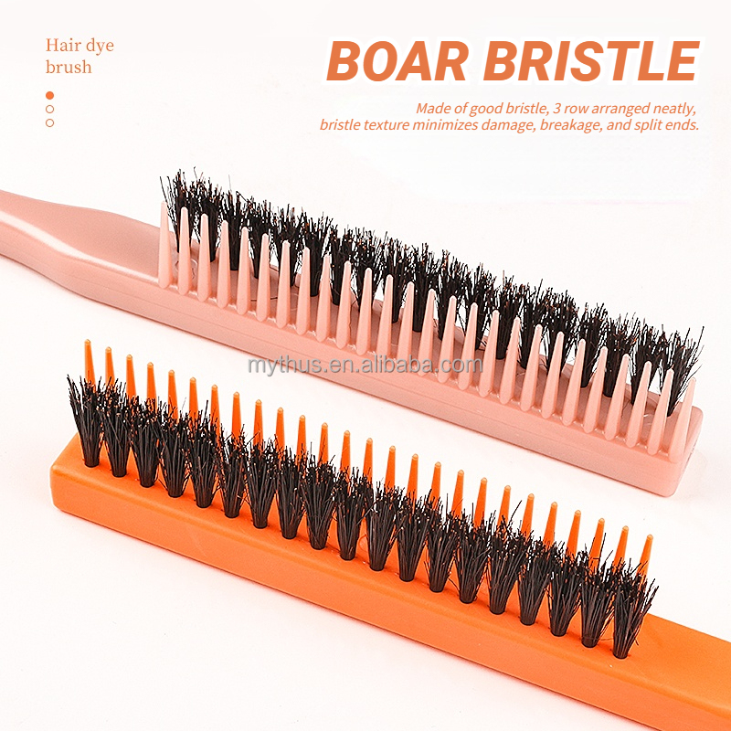 ヘアティーシングツールセット 2個入りキット ヘアカラーブラシ付き 高