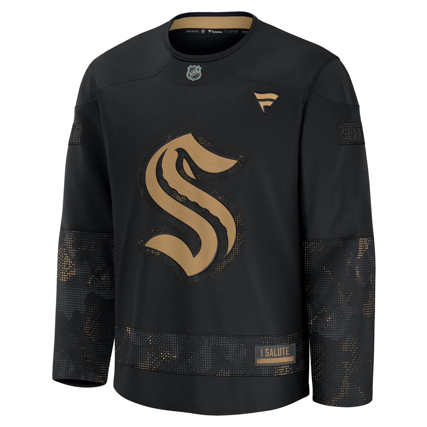 Seattle Kraken Military Appreciation Blank Jersey – Seattle Hockey