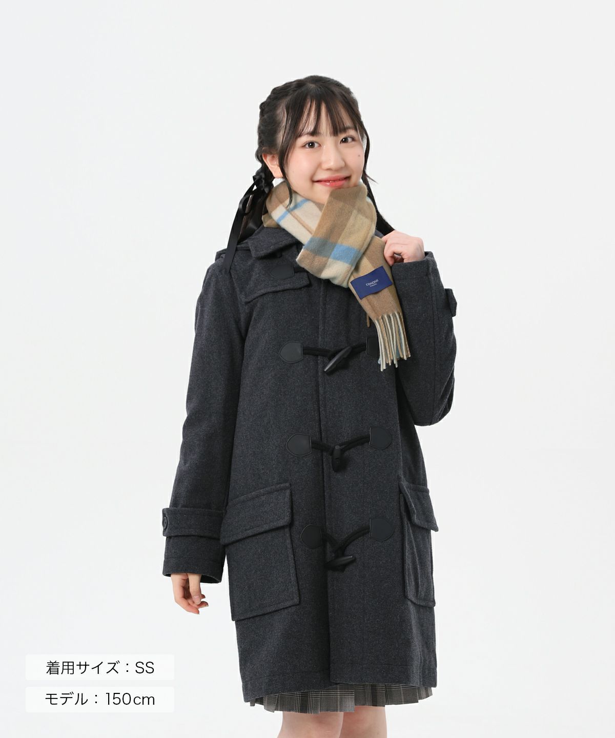 コートフェア対象】ダッフルコート(グレー) ARCPDC-1012-03 | 原宿発の