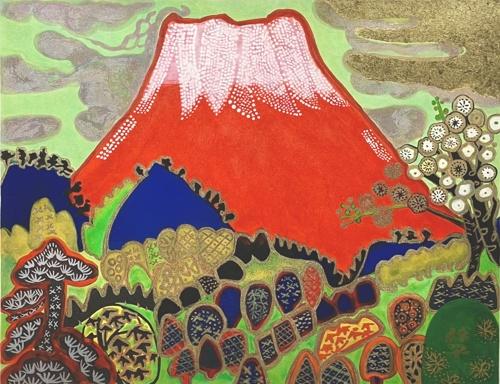 早春の赤富士」 | ｜正光画廊