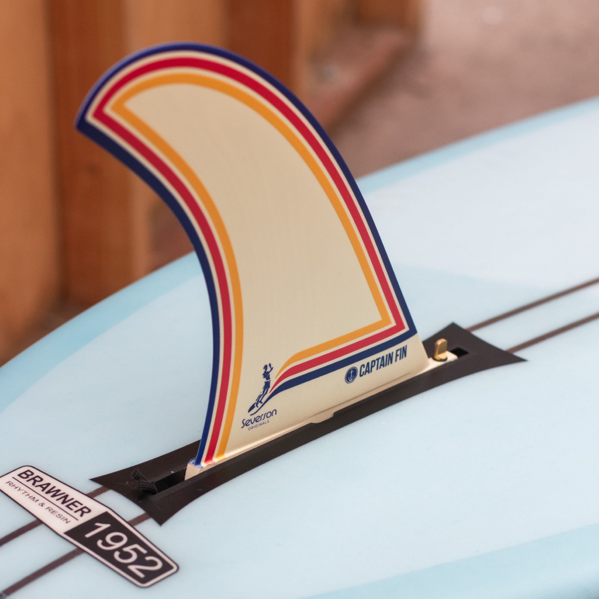 Severson + Captain Fin Longboard Fin 9.75