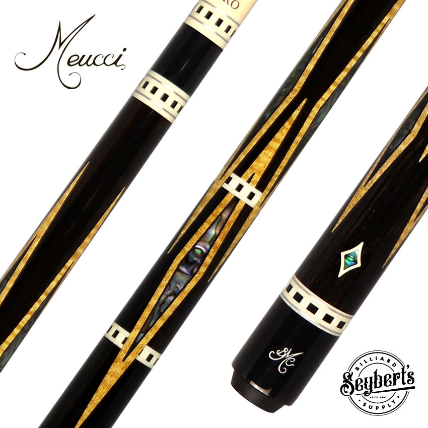 Meucci BMC Ebony Diamond Limited Pool Cue - BMCDEBONY - Seybert's