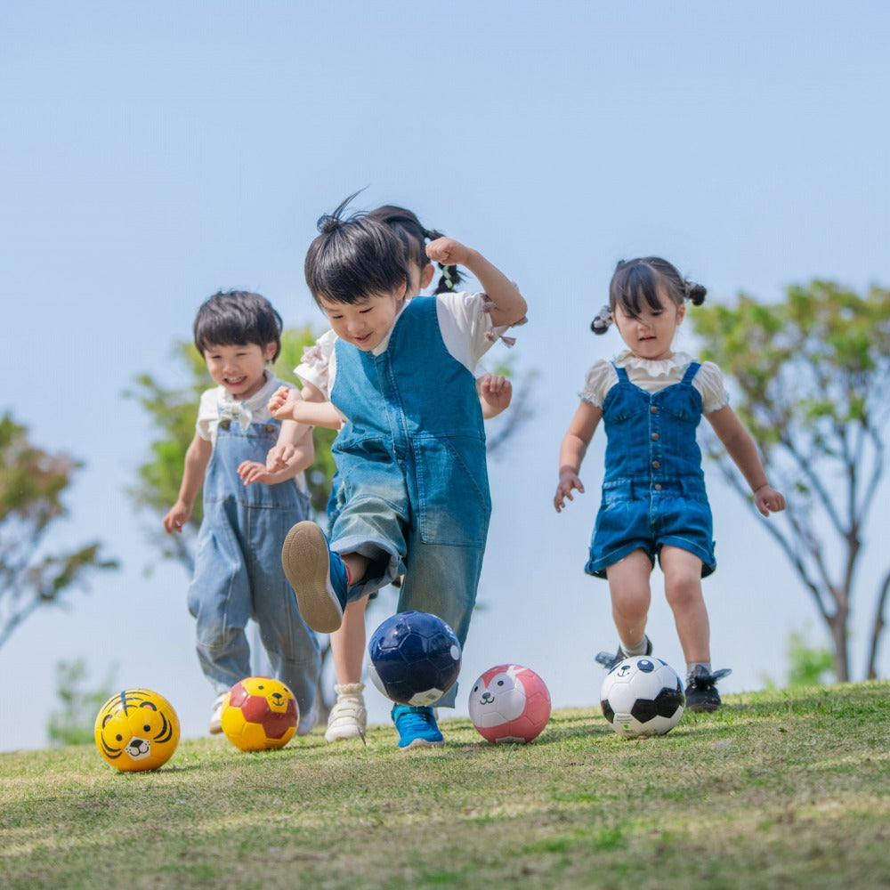 幼児用ボール】FOOTBALL ZOO AIRLESS トラ SB-25ZA01｜sfida Online