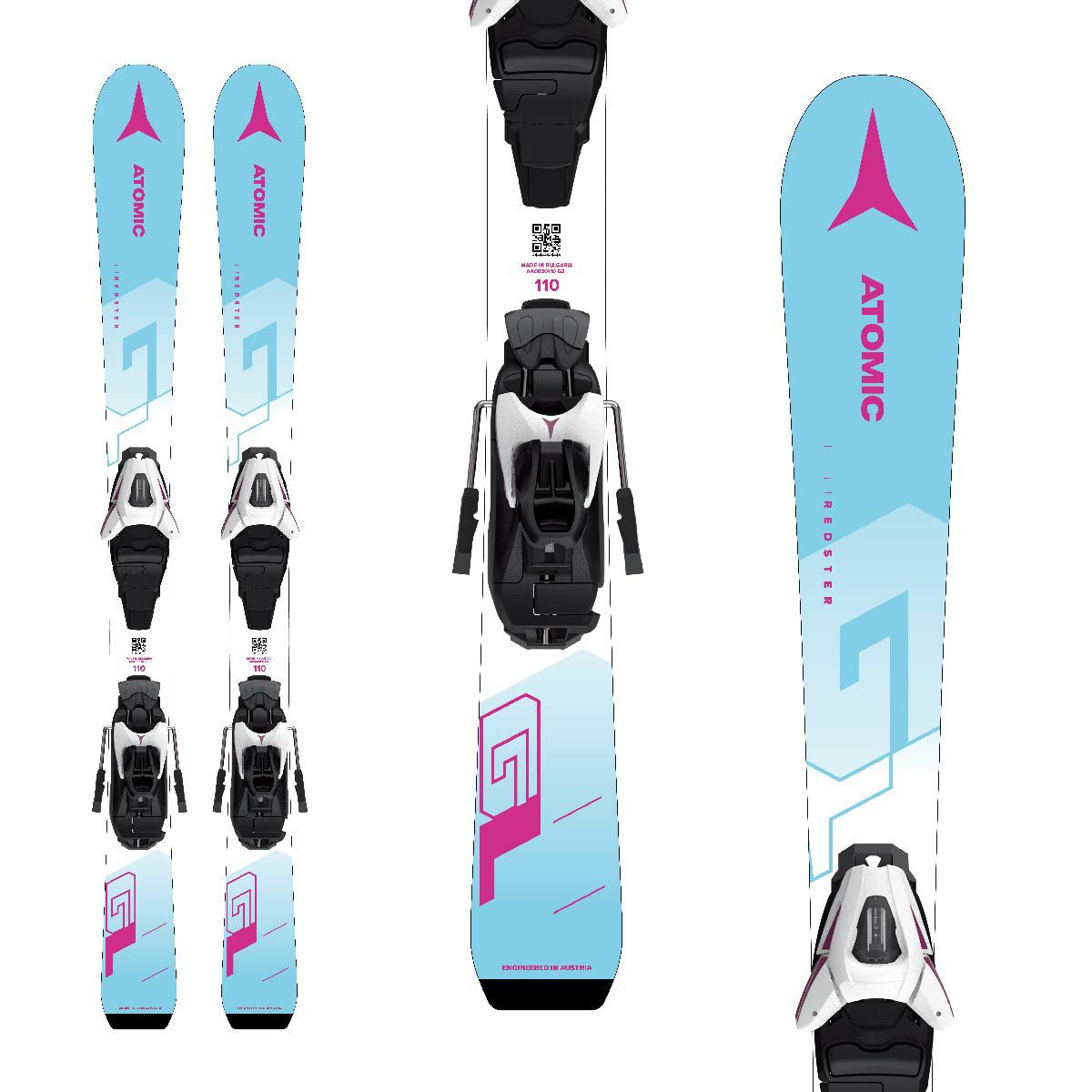 スキー板 ATOMIC アトミック キッズ ジュニア＜2024＞ REDSTER GL + C