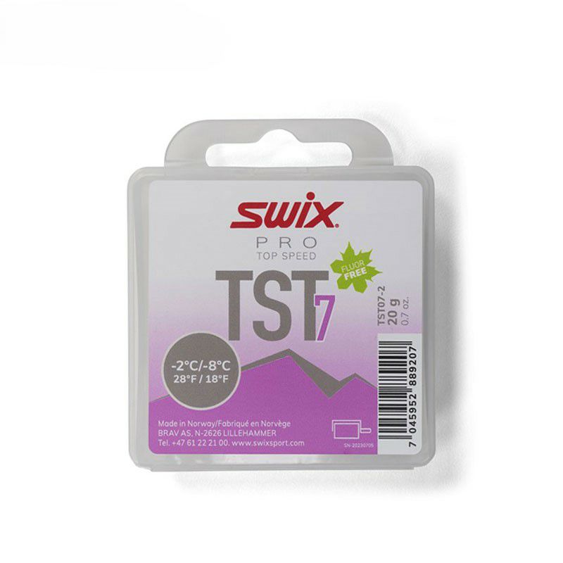 SWIX スウィックス ワックス TST07 TS7 ターボバイオレット 20g 固形
