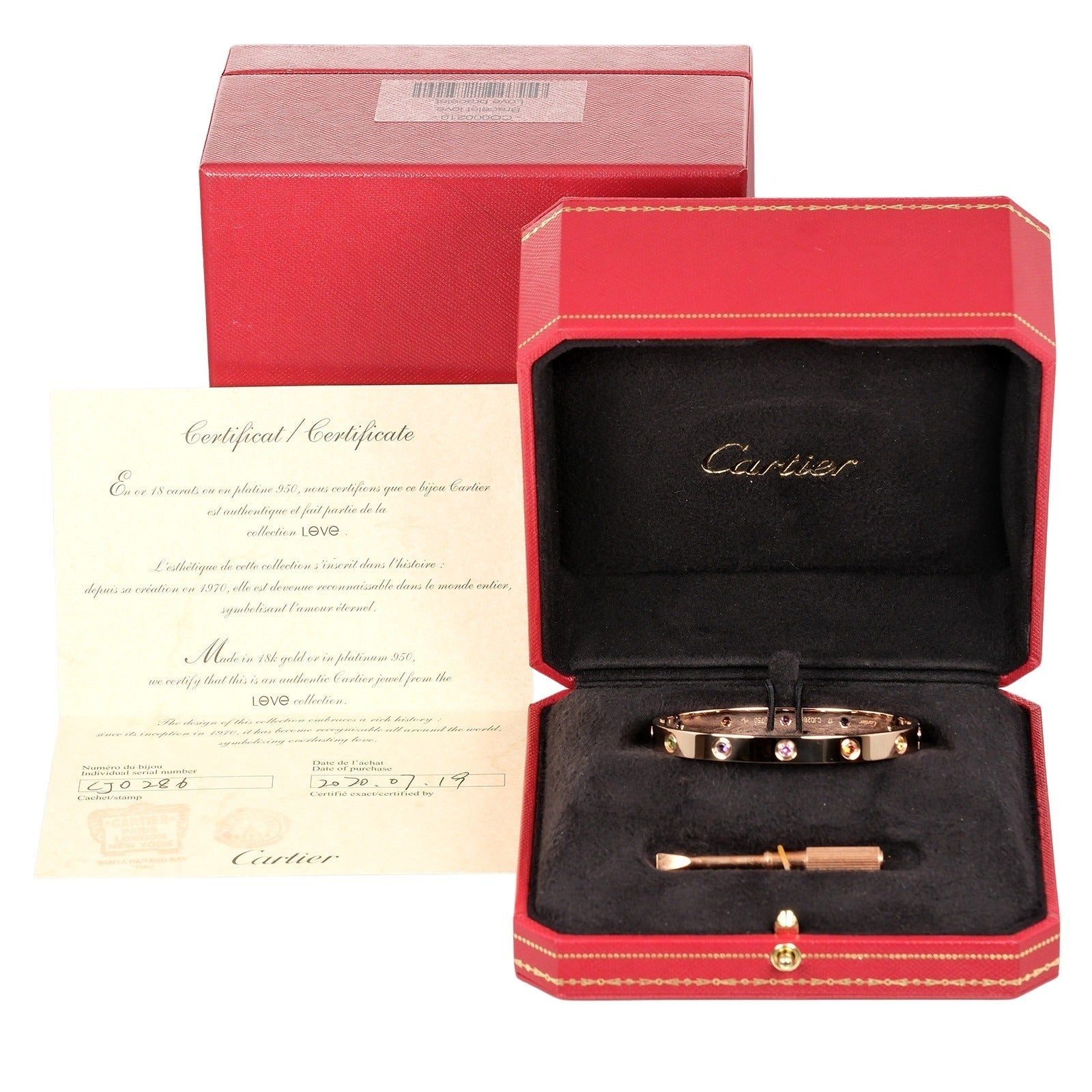 CARTIER】カルティエ ラブ ブレスレット – NISHIKINO VINTAGE KYOTO