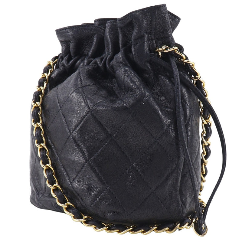 CHANEL】シャネル 巾着チェーンショルダー ショルダーバッグ