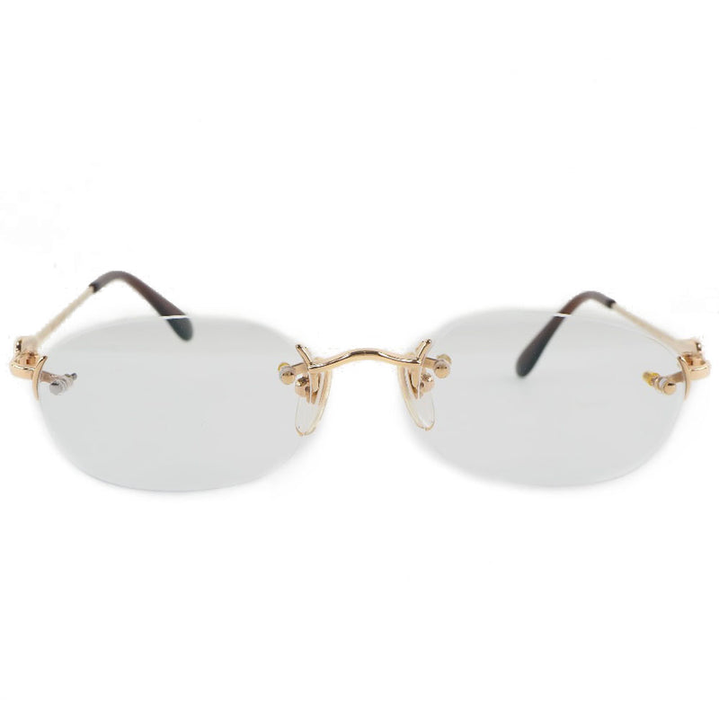 BVLGARI】ブルガリ メガネフレーム（※度入り） メガネ ツーポイント