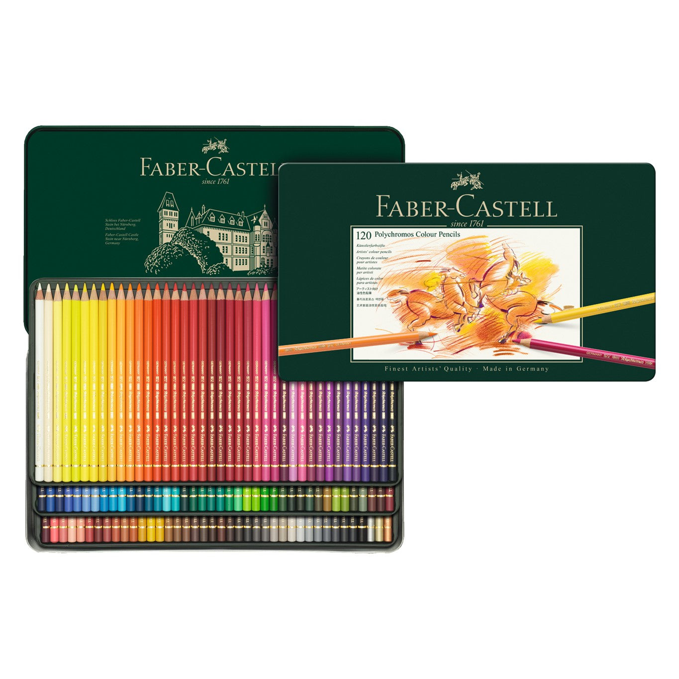 本のおまけ付き】Faber-Castell 120色セット パステル 本のおまけ付き