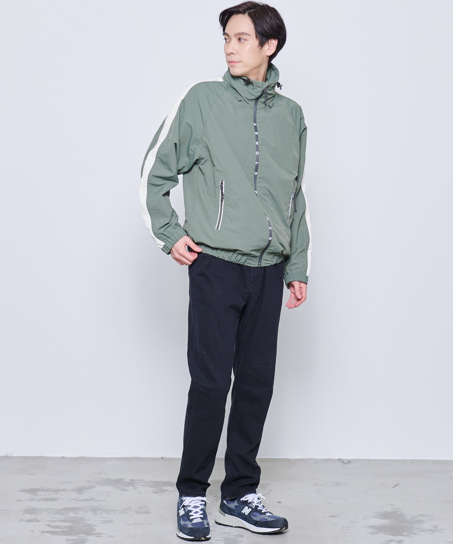 ナイロンタスラン トラックジャケット（ジャージ/メンズ）｜アーノルド