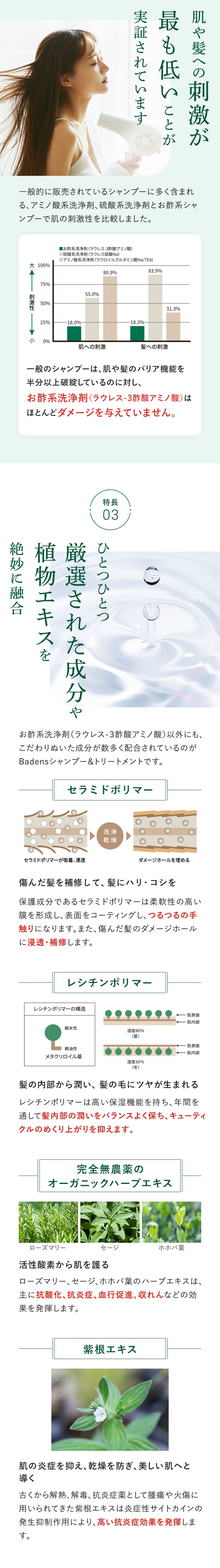 バーデンス アロマ シャンプー ウッディ 詰替 500ml – モア