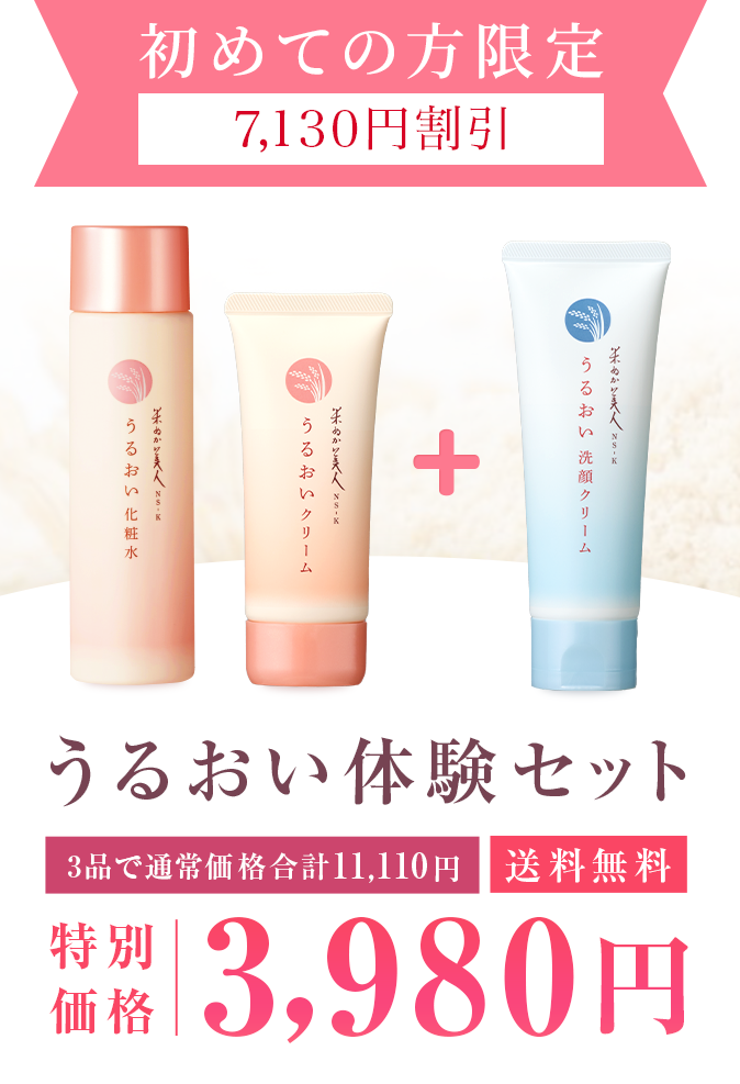 米ぬか美人NS-K | うるおいシリーズ|うるおいしっとり日本酒・米ぬか