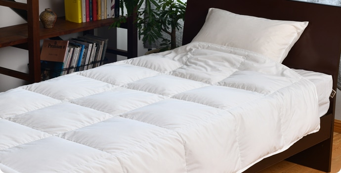 nishikawa（西川）公式ショップ限定】洗える羽毛肌掛けふとん