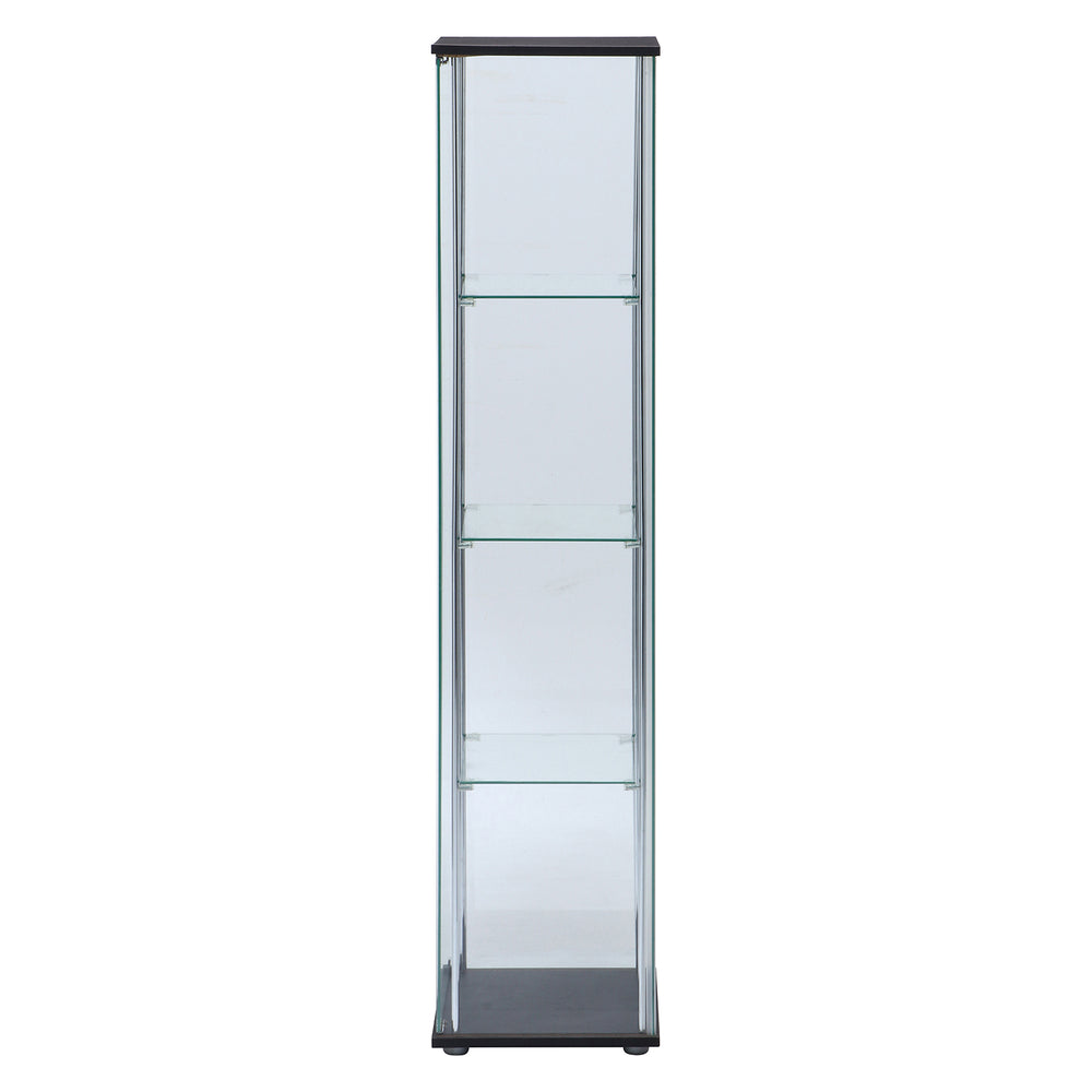 ガラスコレクションケース4段 フィギュア ディスプレイラック 強化