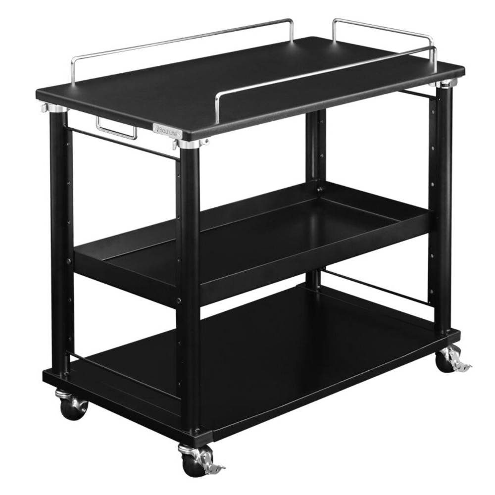 Bauhutte バウヒュッテ PC ゲーム機器周辺収納 昇降式 デスク ラック