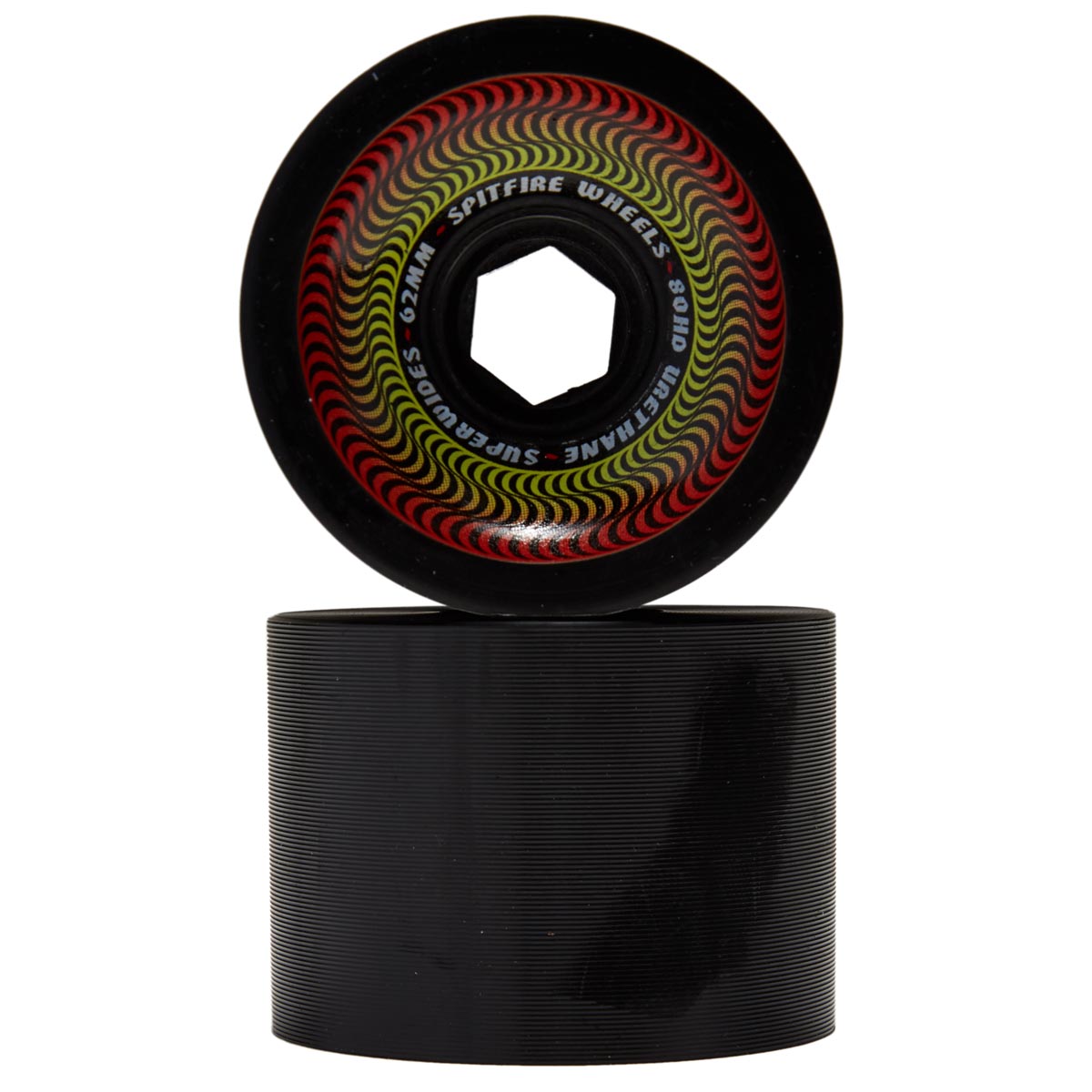 Spitfire 80HD Superwides Skateboard Wheels - Black - 62mm – CCS