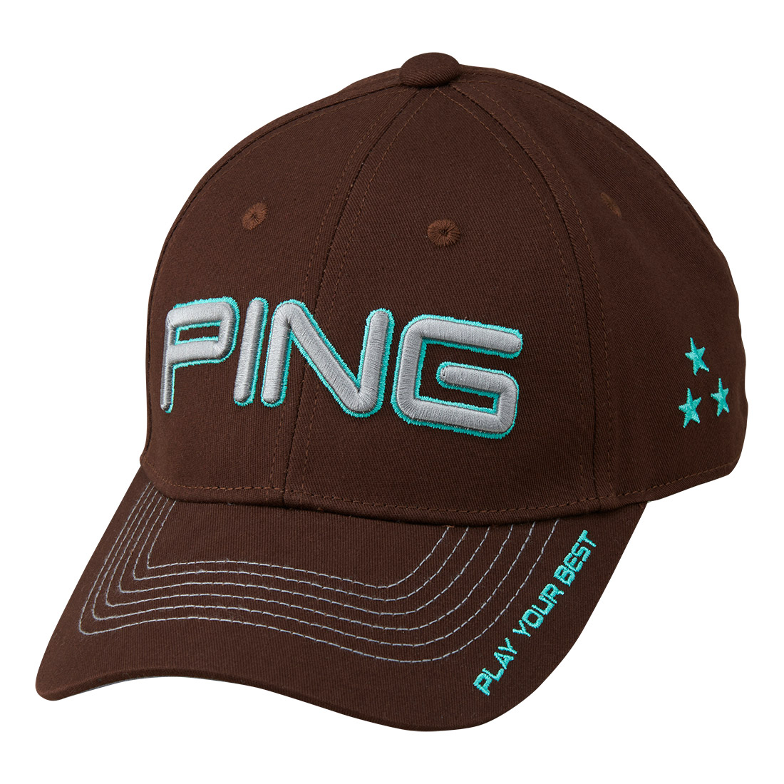 HW-N2504 カラーコードカジュアルキャップ(ホワイト): ヘッドウェア