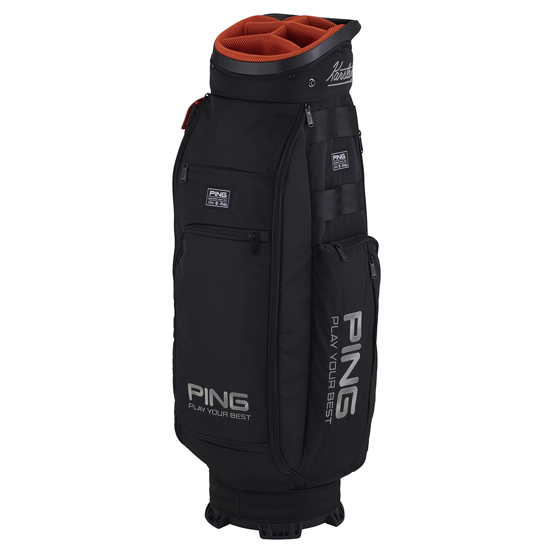 CB-U2601 アーバンミリタリー(ブラック): キャディバッグ│PING ONLINE