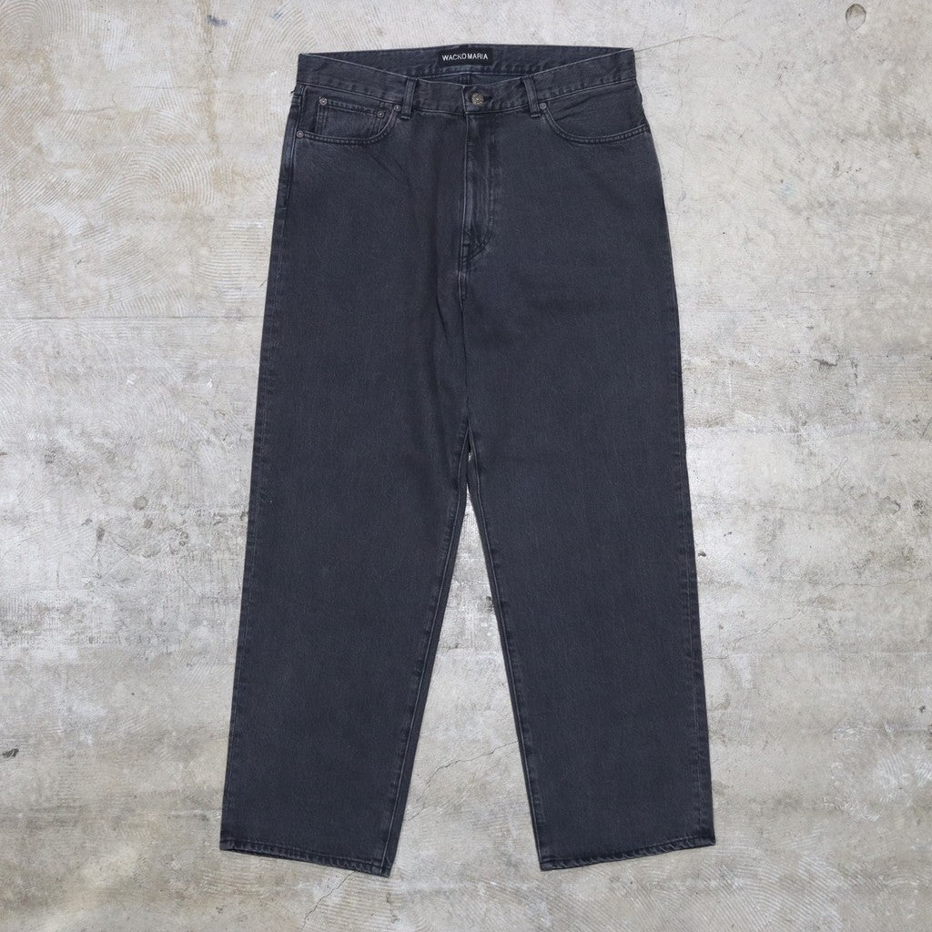 DENIM PANTS #BLACK [24FW-WMP-PT01 / 25SS-WMP-PT17]_WACKO MARIA