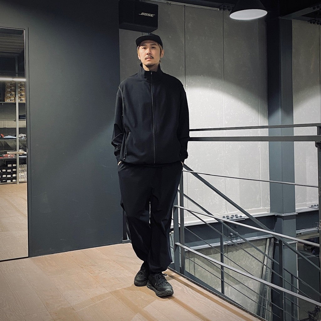 TECH FLEX JERSEY CREW #BLACK [BE-60025]_DAIWA PIER39 | ダイワピア