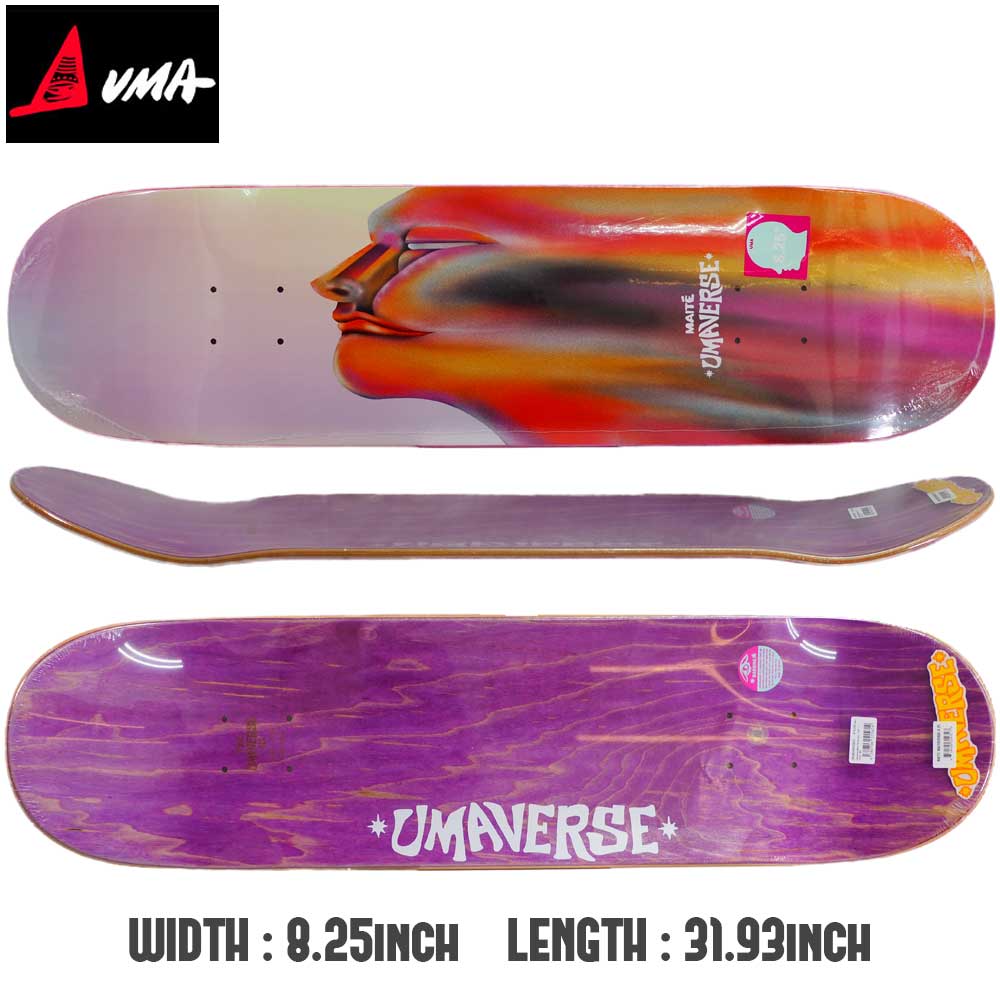 UMA DECK UMAVERSE MAITE MAITEVERSE [inch:8.25] – EKL SKATE PARK