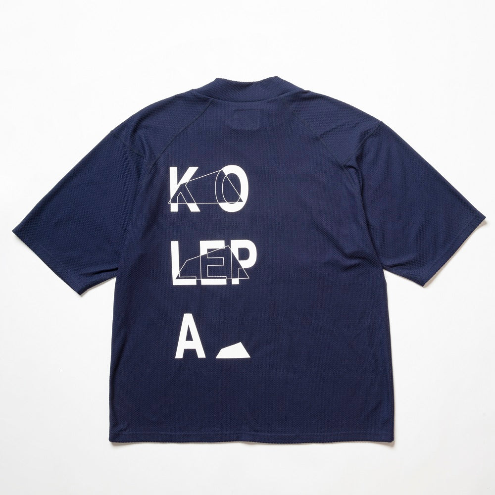 サルベージパブリックコレパ］ハク ニット モックネック Tシャツ