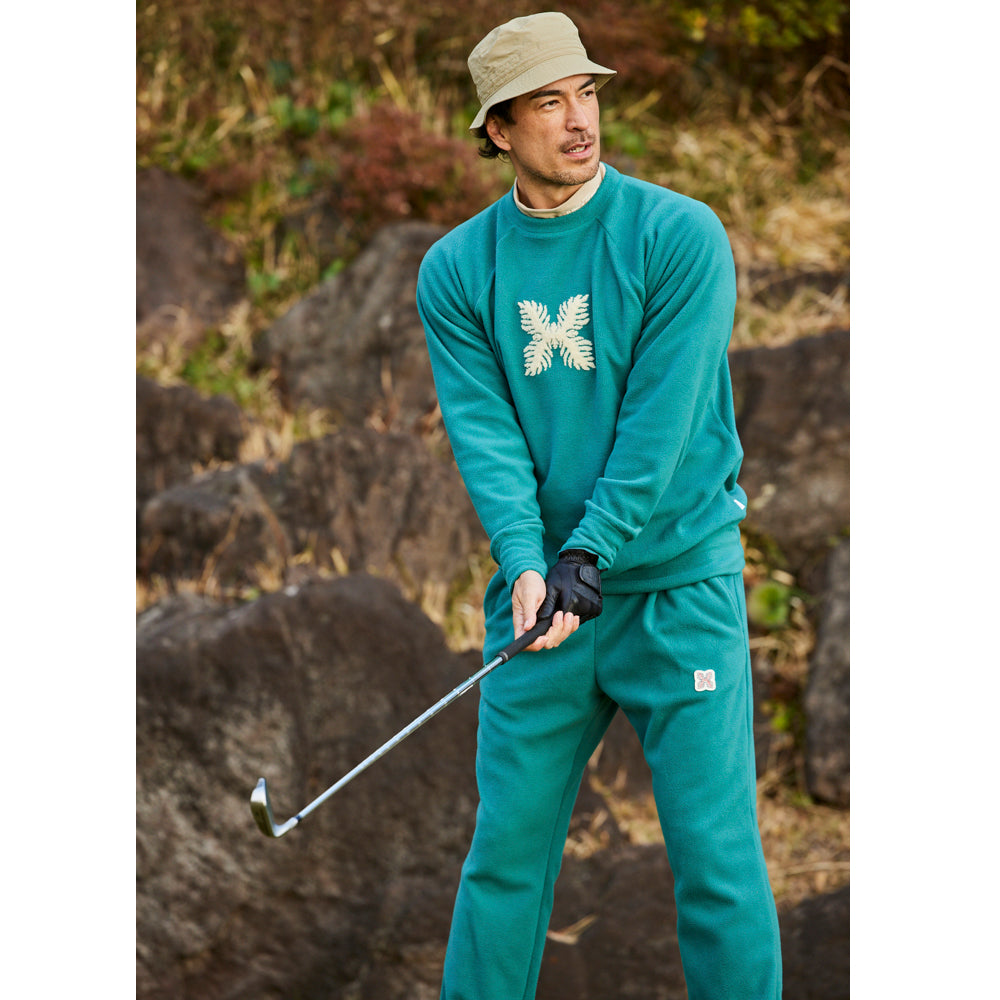 サルベージパブリックコレパ］ワレ フリースパンツ (Laua'e Patch