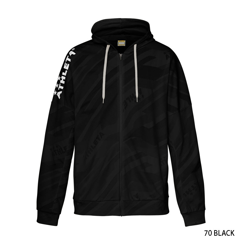 ジャガードスウェットZIPパーカー