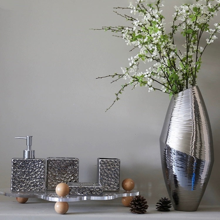 シルバーリニア フラワーベース