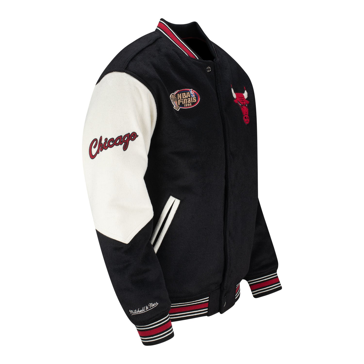 Chicago Bulls Mitchell & Ness Team History Jacket – Official