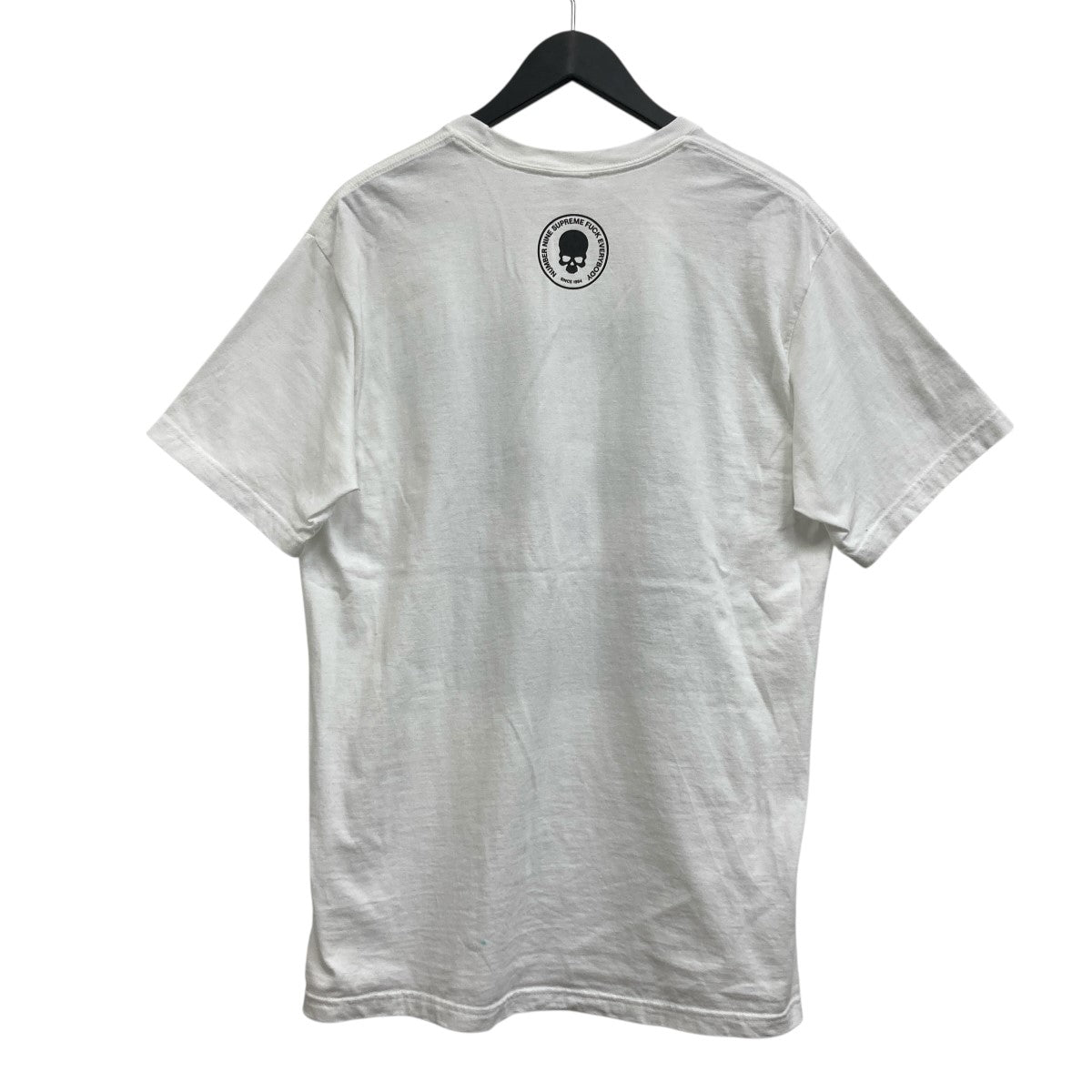 Supreme×NUMBER (N)INE MANSON TEEプリントTシャツ ホワイト×ブラック