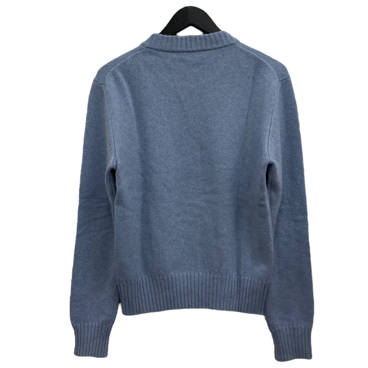 AMI PARIS(アミパリス) クルーネックニット ブルー サイズ XS｜【公式
