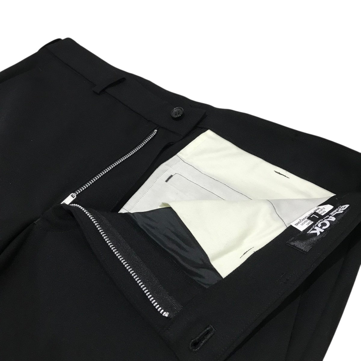BLACK COMME des GARCONS(ブラックコムデギャルソン) AD2023スラックス