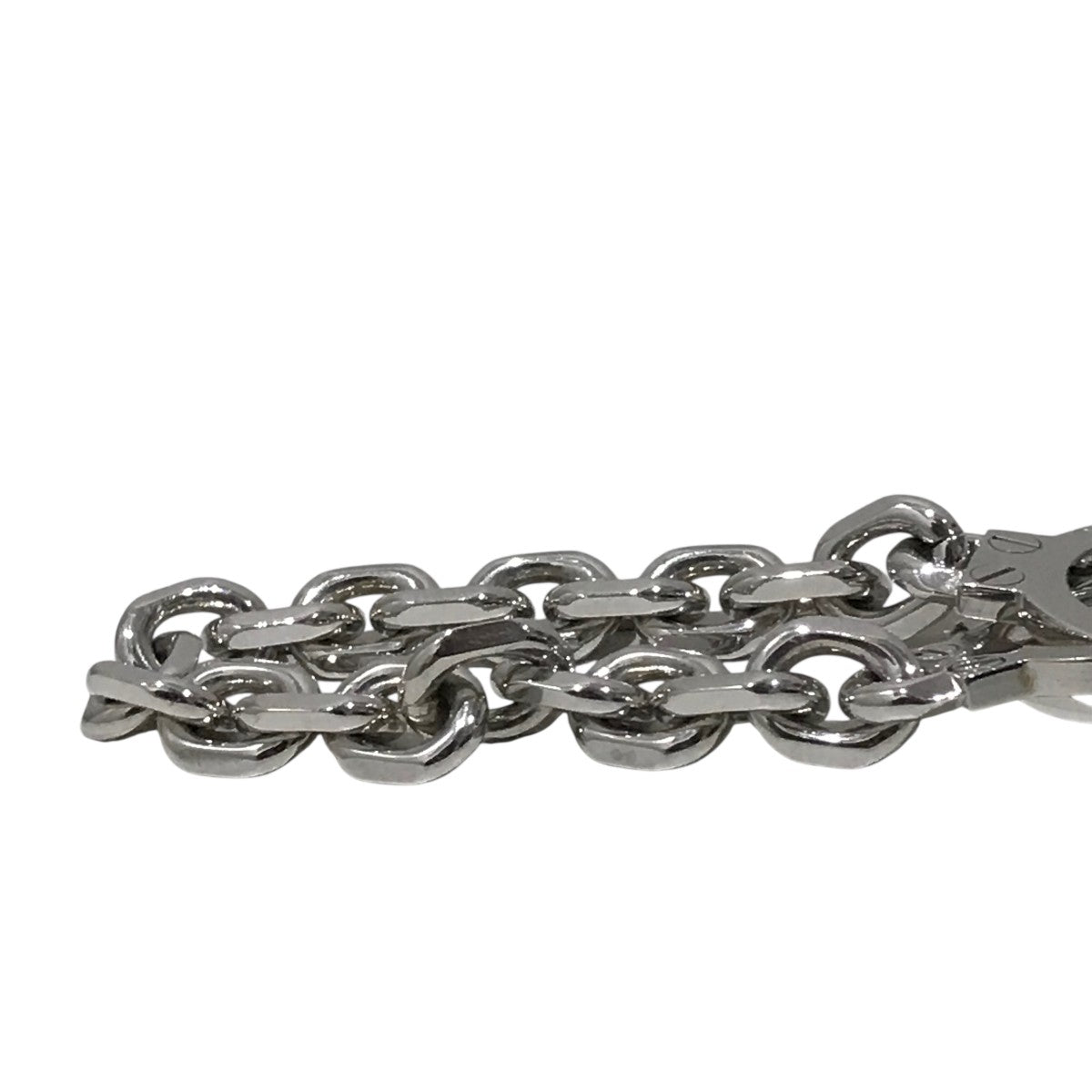 CELINE(セリーヌ) ハンドカフチェーンブレスレット シルバー｜【公式