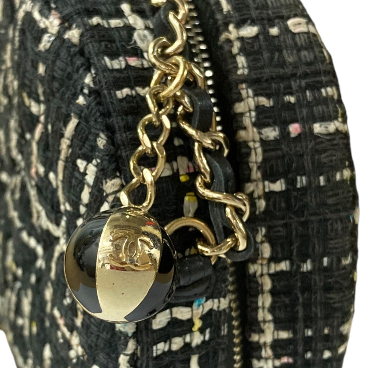 CHANEL(シャネル) ツイードチェーンショルダーバッグ 2783**** グレー